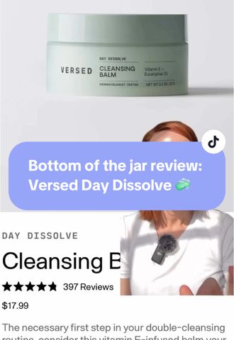 Versed Day Dissolve Cleansing Balm