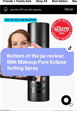 Milk Makeup Pore Eclipse Setting Spray