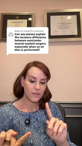 Explant Recovery: Under vs. Over the Muscle, and What Adding a Capsulectomy Actually Costs
