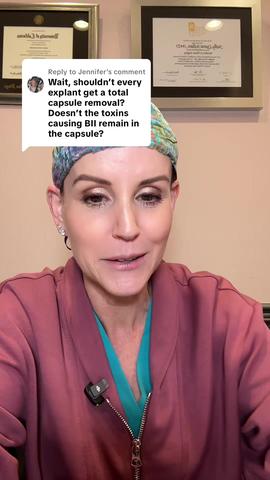 Do All Explants Need Total Capsule Removal Because of "Toxins"? No — Here's the Evidence