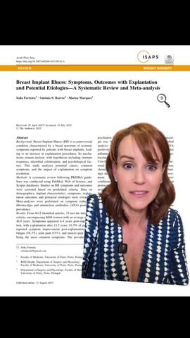 A Bad ASJ Paper on Breast Implant Illness Is Being Misused — Here's the Real Story