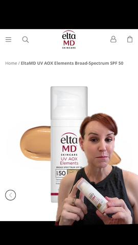 EltaMD UV AOX Elements SPF 50