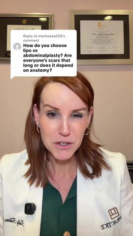 Liposuction vs. Tummy Tuck — and Why Some Scars Are Longer Than Others