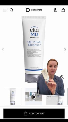 EltaMD Oil-in-Gel Cleanser