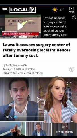 Surgeon Sues Surgery Center in Rachel Tussey Case: An Unusual Development