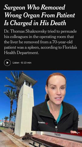 Surgeon Thomas Shaknovsky Charged With Manslaughter: What Actually Happened